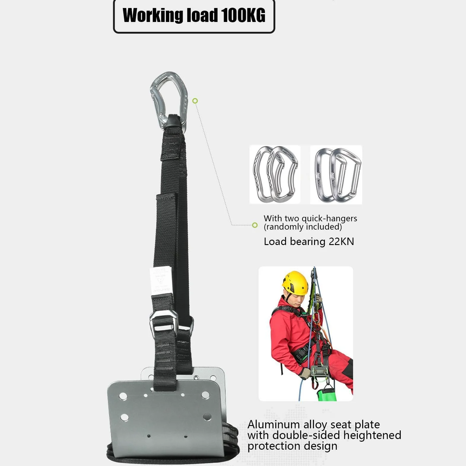 Arnés de Escalar Hombre Protección De Escalada En Roca, Ayudas Para La Vida | Arneses de Escalada Cómodos para hombres mujeres profesionales principiantes techado trabajo aéreo andamios tal