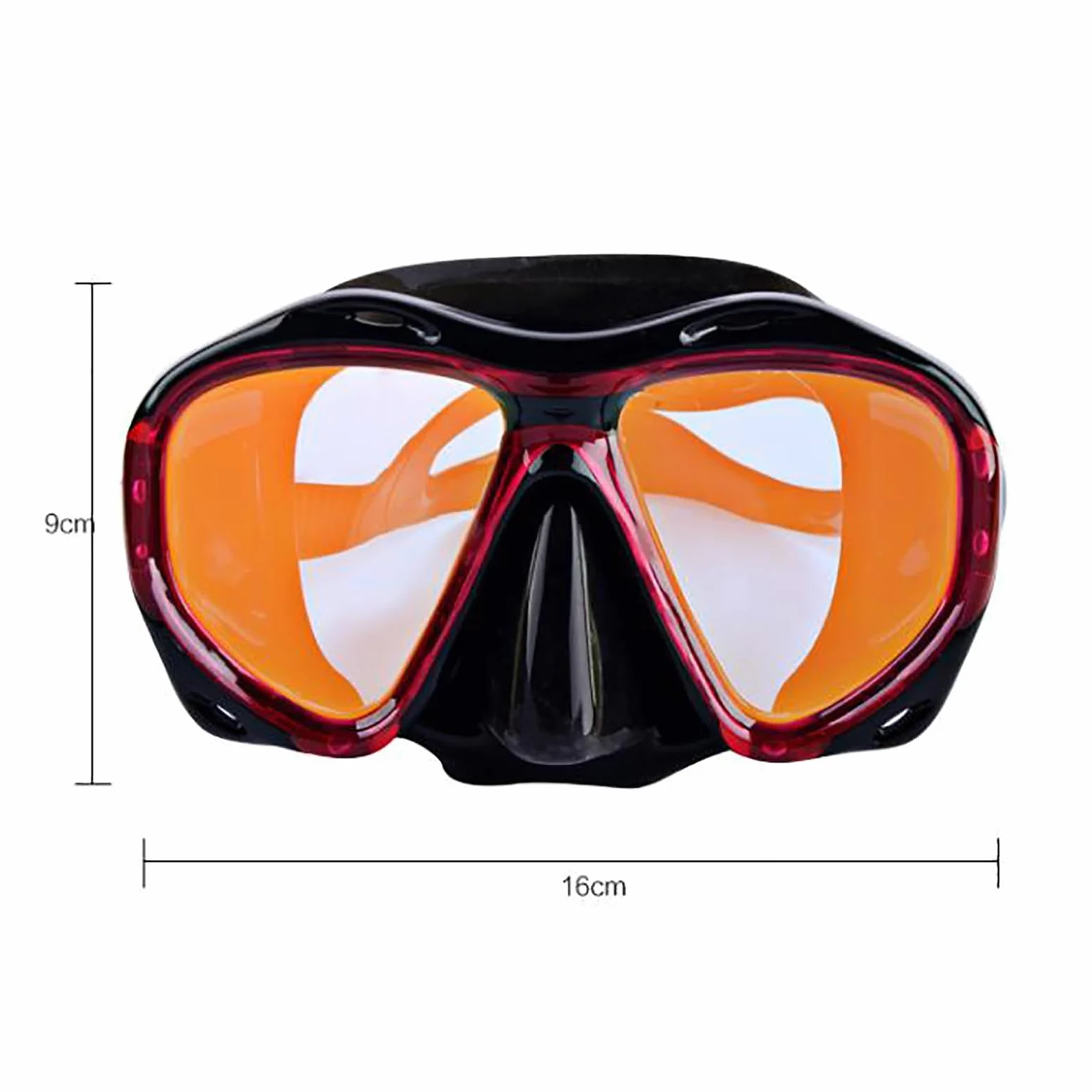 Máscaras de Buceo Gafas de Buceo Freedom Máscaras Snorkel Vidrio Templado para Uso Diario