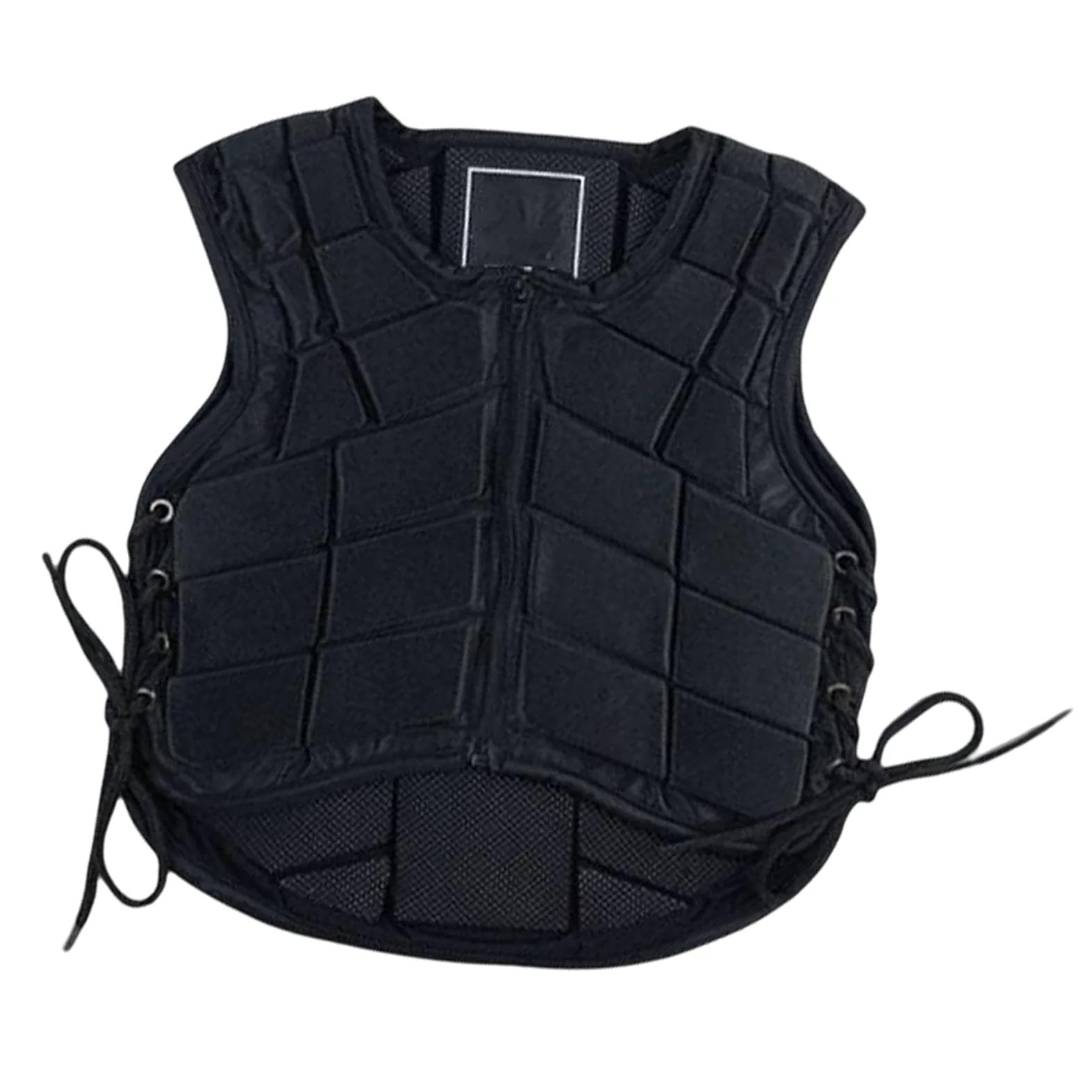 Chaleco de Equitación, Chaleco de Equitación para Hombre, Protector Transpirable, Protector Deportivo Profesional Ajustable de EVA, Chaleco de Entrena