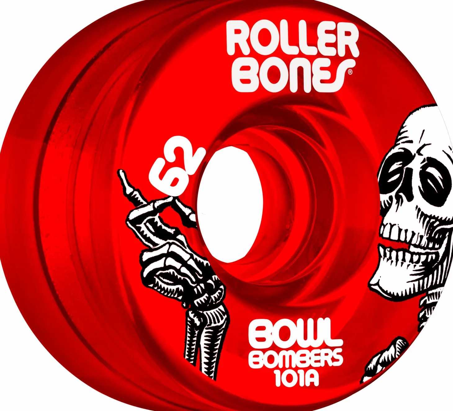 Rollerbones Quad Wheels Bowl Bombers 101a Ruedas Skateboard