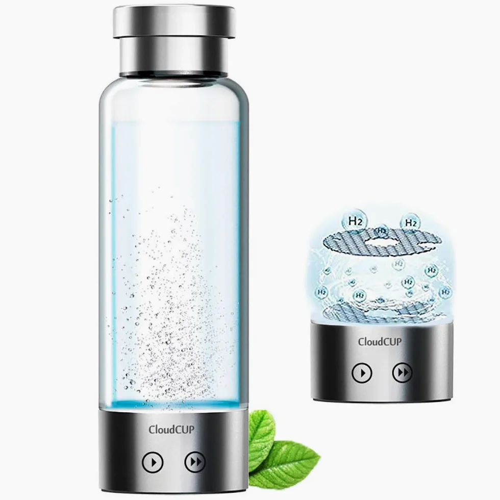 Botella Agua, máquina para fabricar Botellas Agua alcalina con hidrógeno, generador Agua con hidrógeno e ionizador con tecnología SPE y PEM, Membrana importada Que Produce un Contenido hidrógeno ha