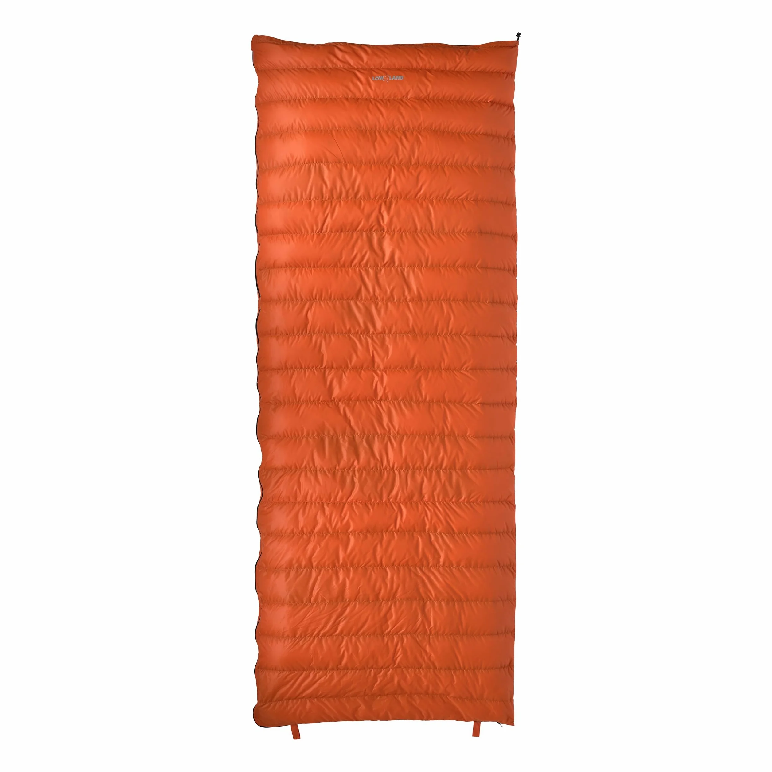 LOWLAND OUTDOOR Unisex Adult Super Compact Blanket-590g-210cm +8°C Orange 210x80x80cm
