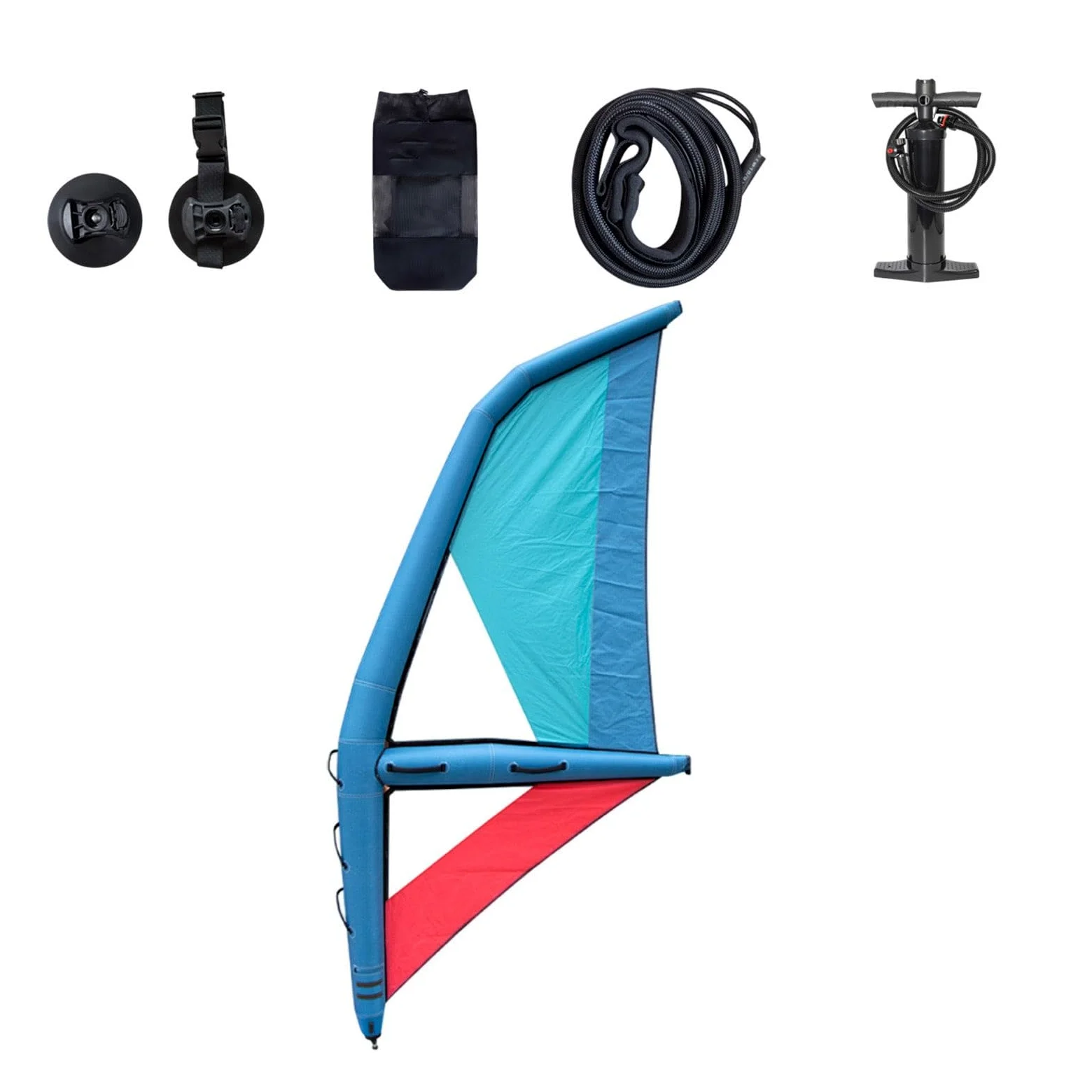 Vela Sup Hinchable para Paddle Board Y Deportes Acuáticos | Vela Paddle Surf Con Diseño Plegable, Ventana PVC Y Kit Completo Para Uso Exterior