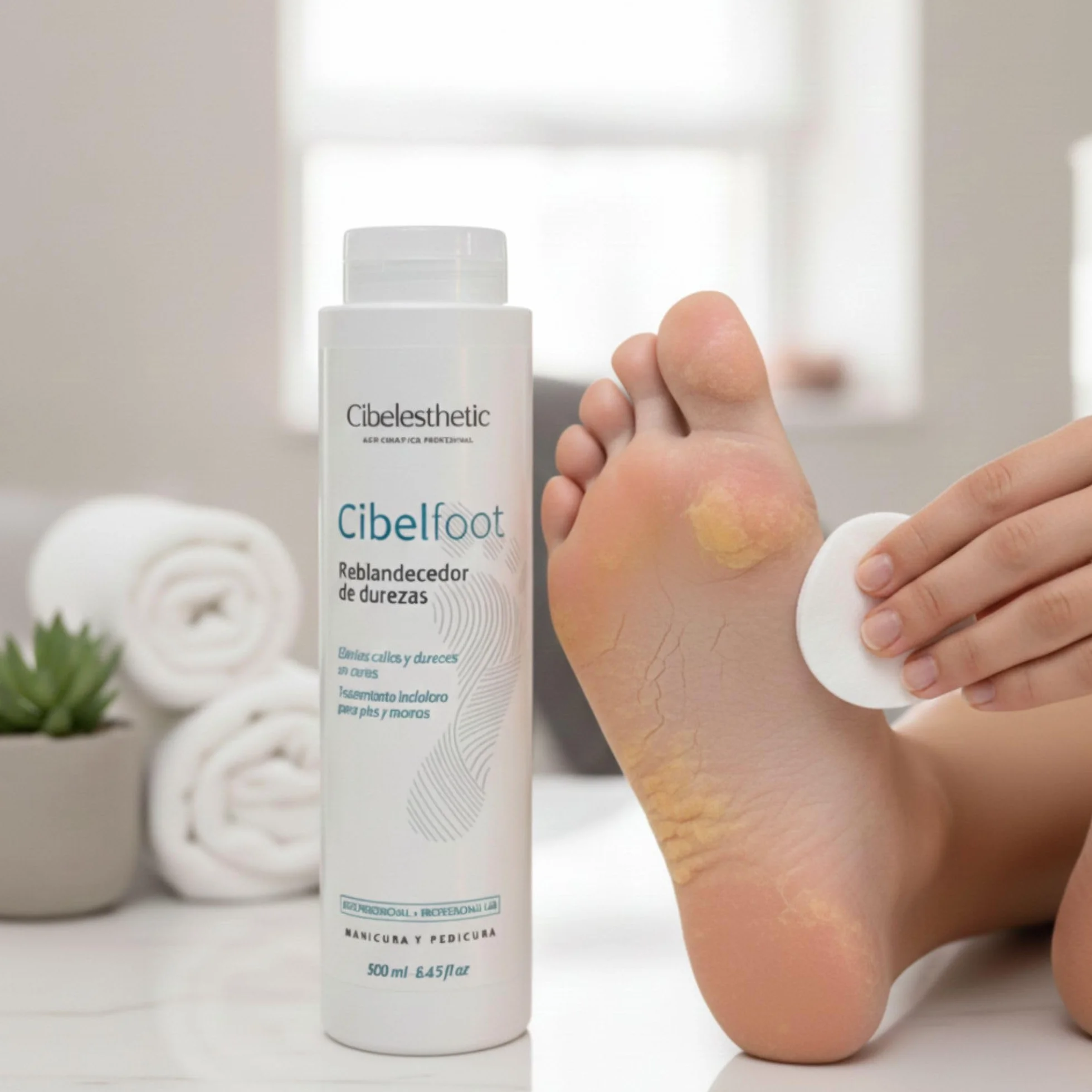 Cibelesthetic Cibelfoot Reblandecedor de Durezas y Callos 250ml Fórmula Profesional