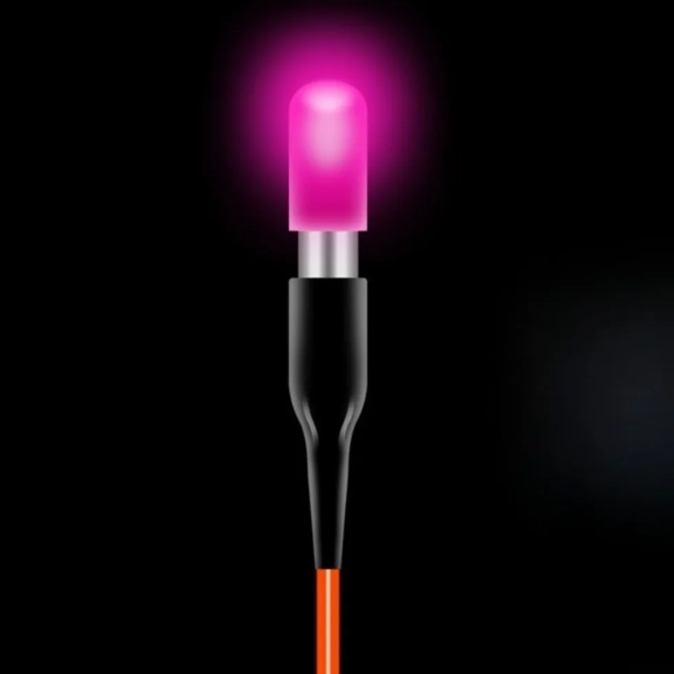 Luz LED flotante de pesca, paquete de 4 unidades para ultra brillante, visibilidad de 50 m, impermeable, brillo nocturno para pescadores (4 unidades de cuatro colores)