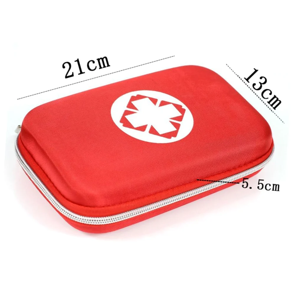 2 Piezas Kit Medico Portatil Bolsa Medica Bolsa De Primeros Auxilios Botiquín Médico Rojo