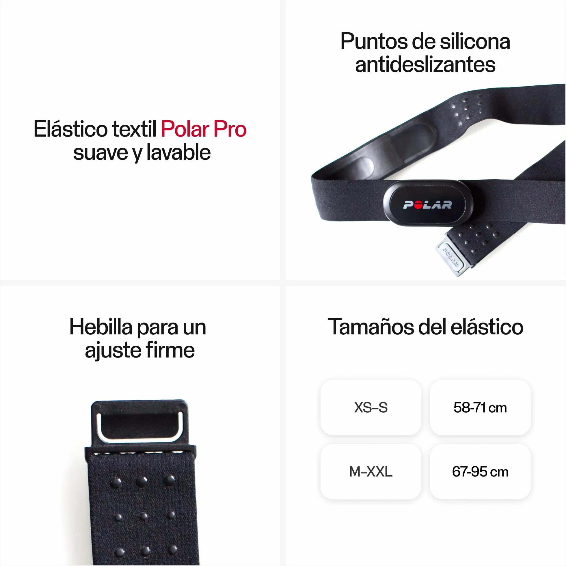 Polar Pro Chest Strap - Heart Rate Monitor Belt