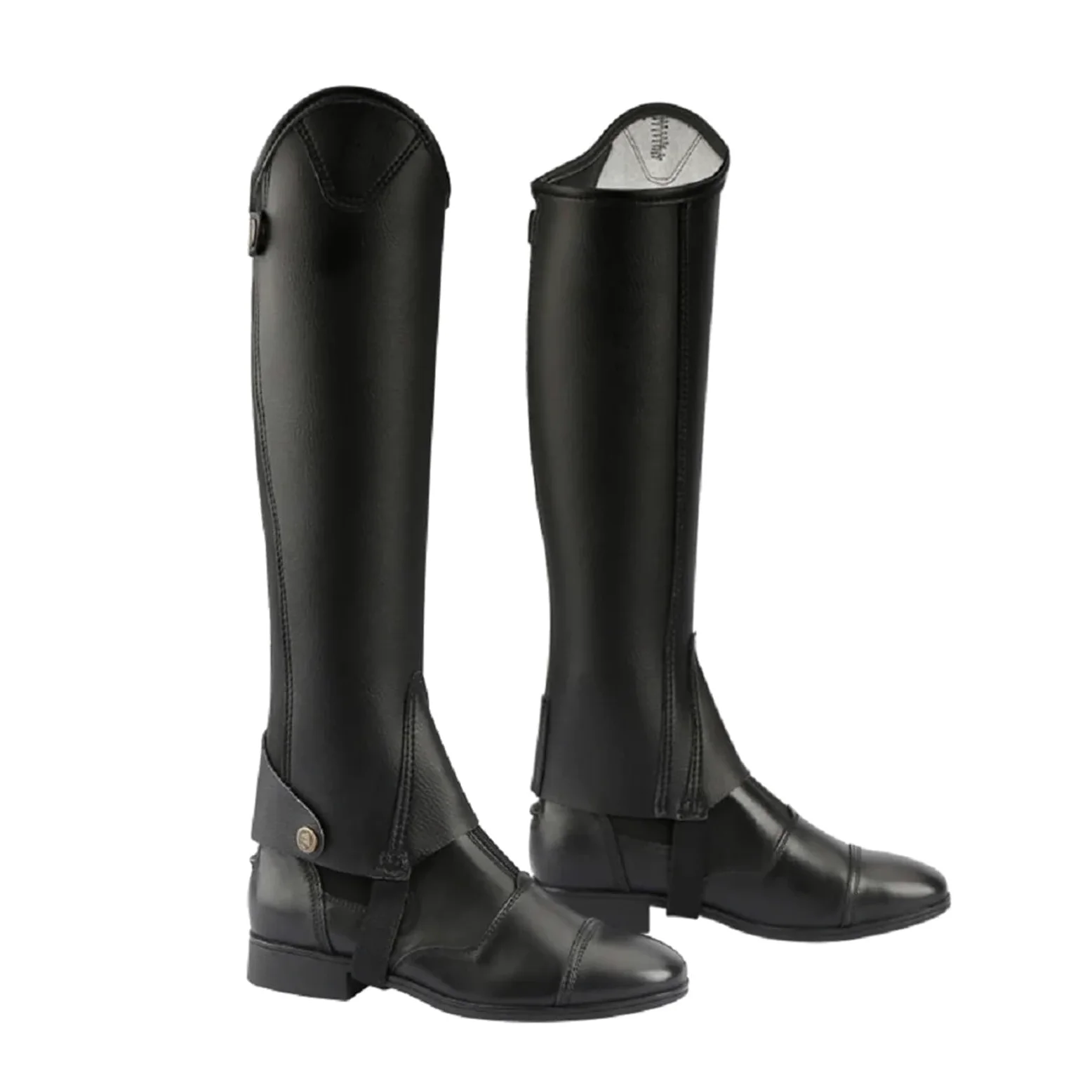 Polainas de montar a caballo Polainas de equitación unisex Flexi cuero for mujer y hombre