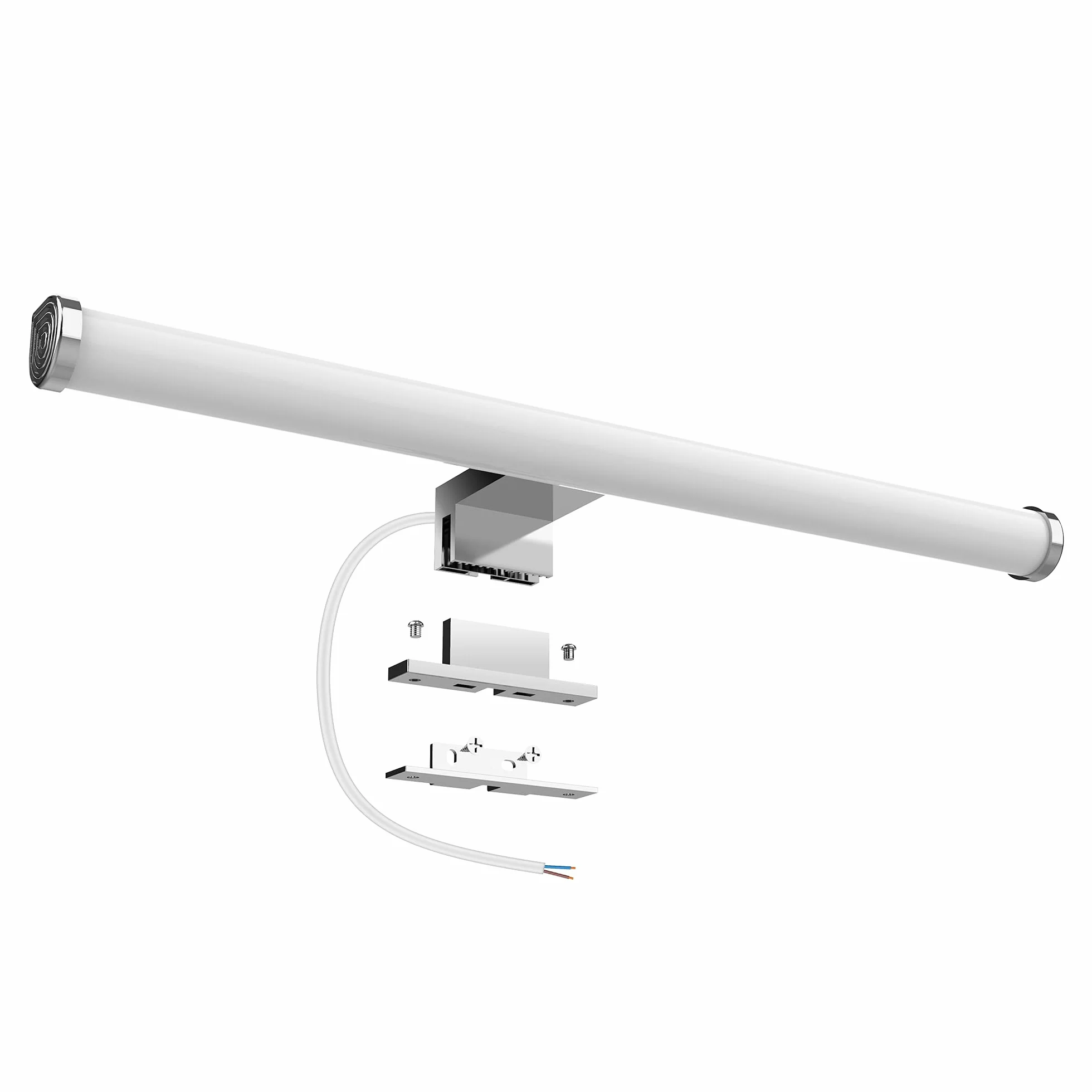Aourow Lámpara de Espejo LED 40cm 10W 1200lm 4000K IP44 230V Clase II