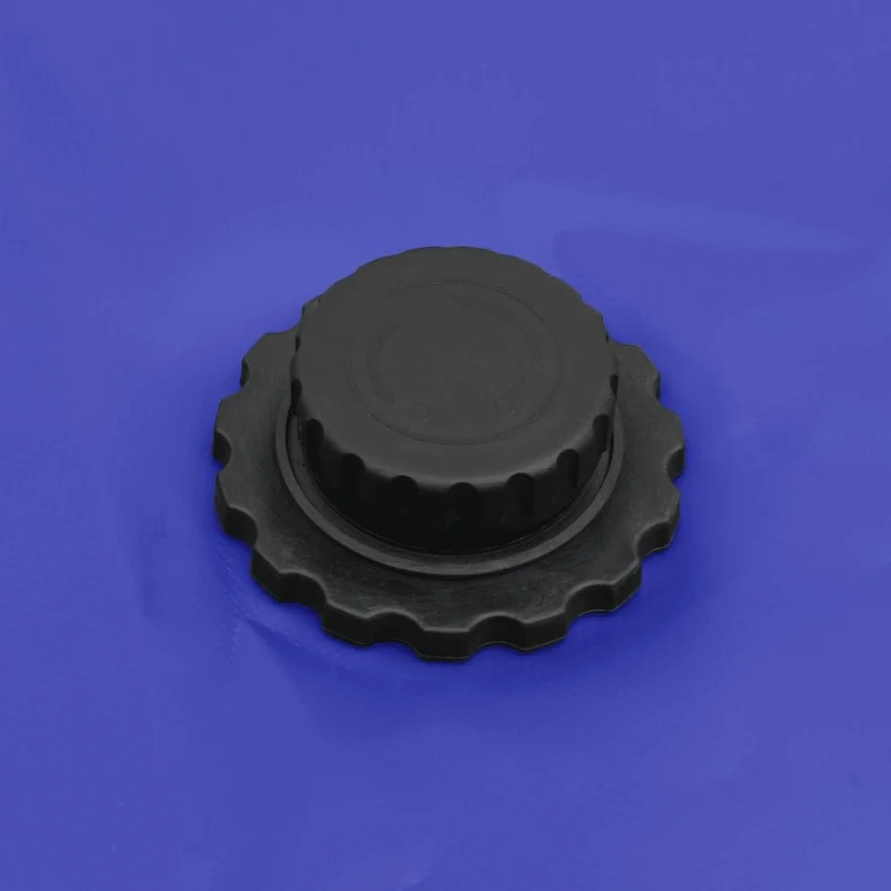 Depósito de Agua Plegable con Grifo PVC 1500 l Azul,156331