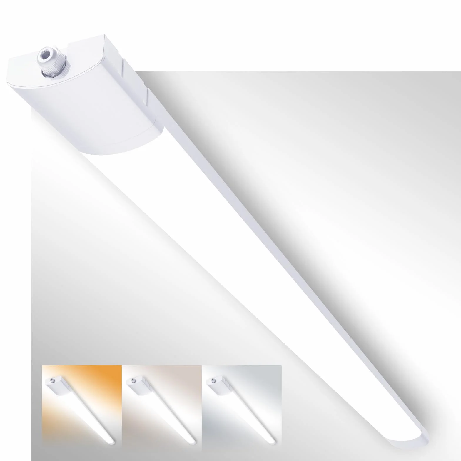 Lámpara LED de Techo Fluorescente 120cm 36W 3960LM 3000K-6500K IP65 Impermeable