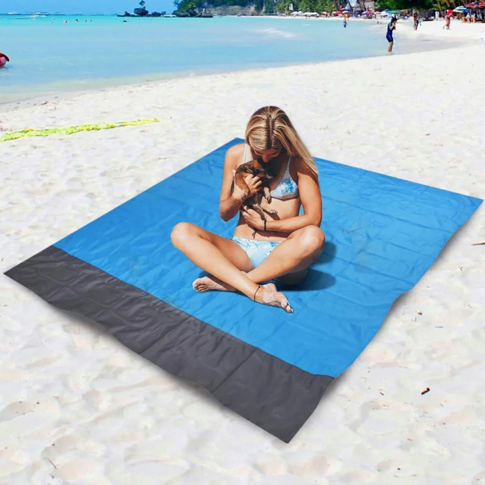 ADITAM Colchoneta de Camping, colchoneta de Camping a Cuadros, colchón Plegable para Acampar, Manta de Picnic de Playa Impermeable para Escalada de bebé para Picnic multijugador Double The Comfort