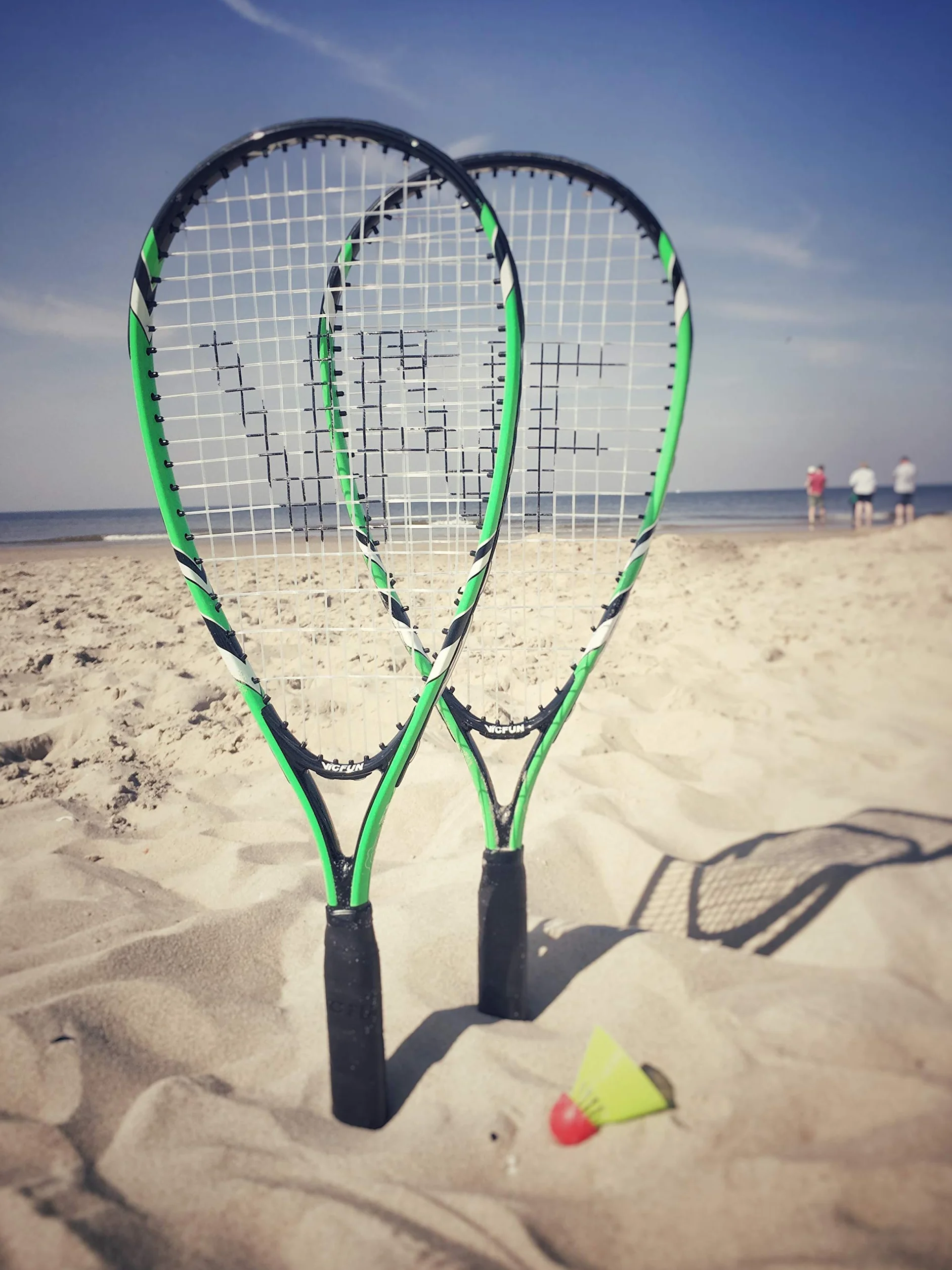 Set Speed Bádminton 100 Negro/Verde