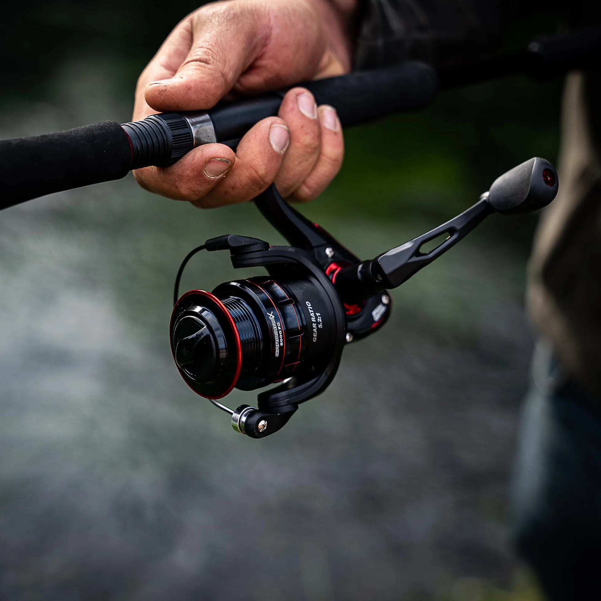 Abu Garcia Combinación de pesca Cardinal X Spinning 5-45g Negro Fibra de carbono, Grafito Adulto trucha, lucioperca, lucio, perca Monofilamento 15/100 3661f1f0-15f4-49f3-b754-455fec458d7c
