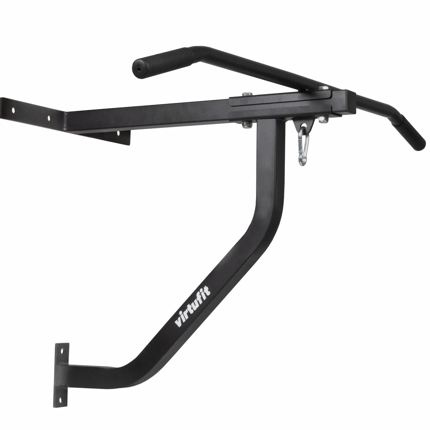 VirtuFit Soporte de pared para saco de boxeo con barra para dominadas, boxeo, saco de boxeo suspendido