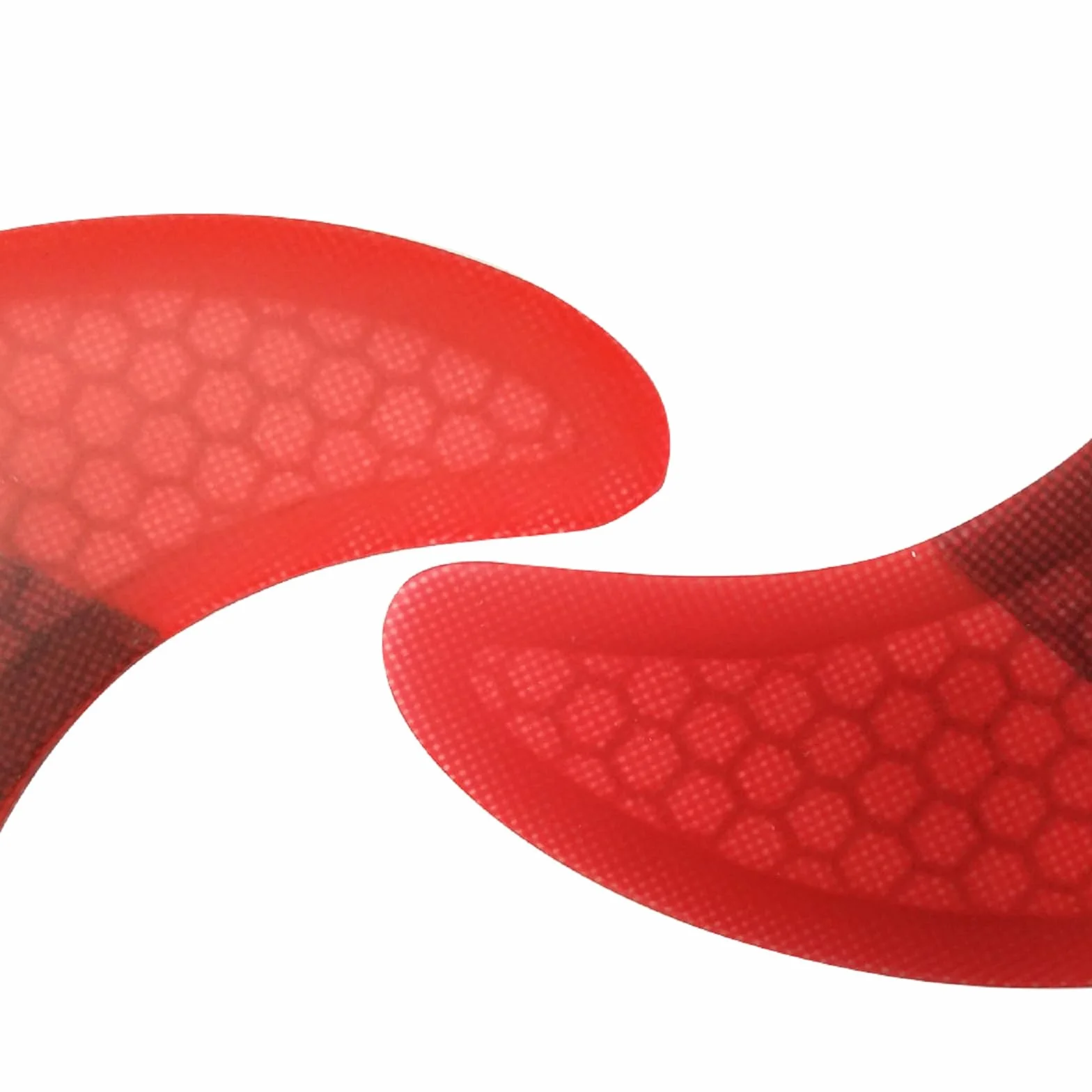 UPSURF Tabla de Surf Aletas Base Fibra de Vidrio Tri Fin Thruster Set