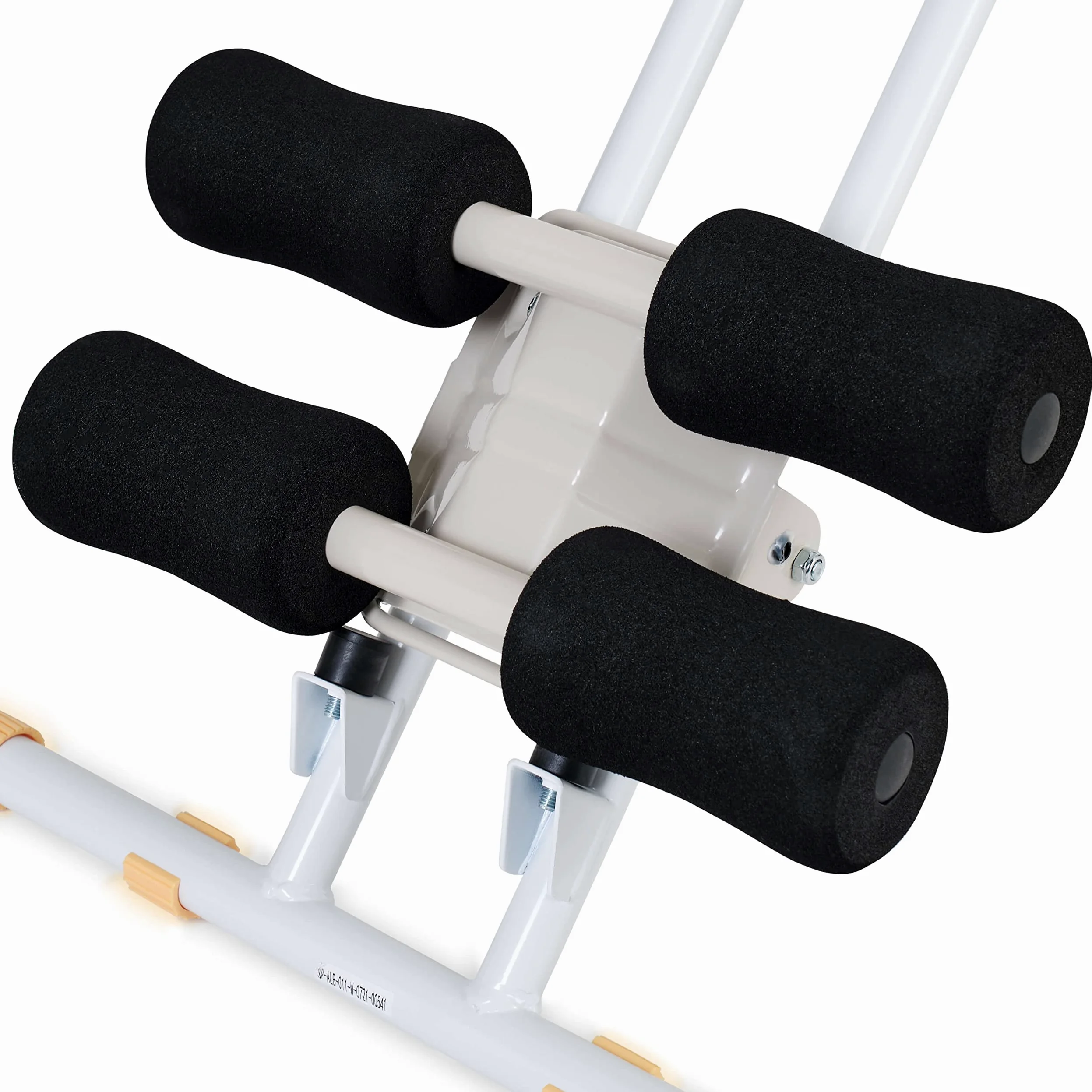 SportPlus Abdominal Trainer for Home, 4 Training Angles, Foldable & Space-Saving, Padded Pads, Trains Abdominal & Back, User Weight up to 100 kg