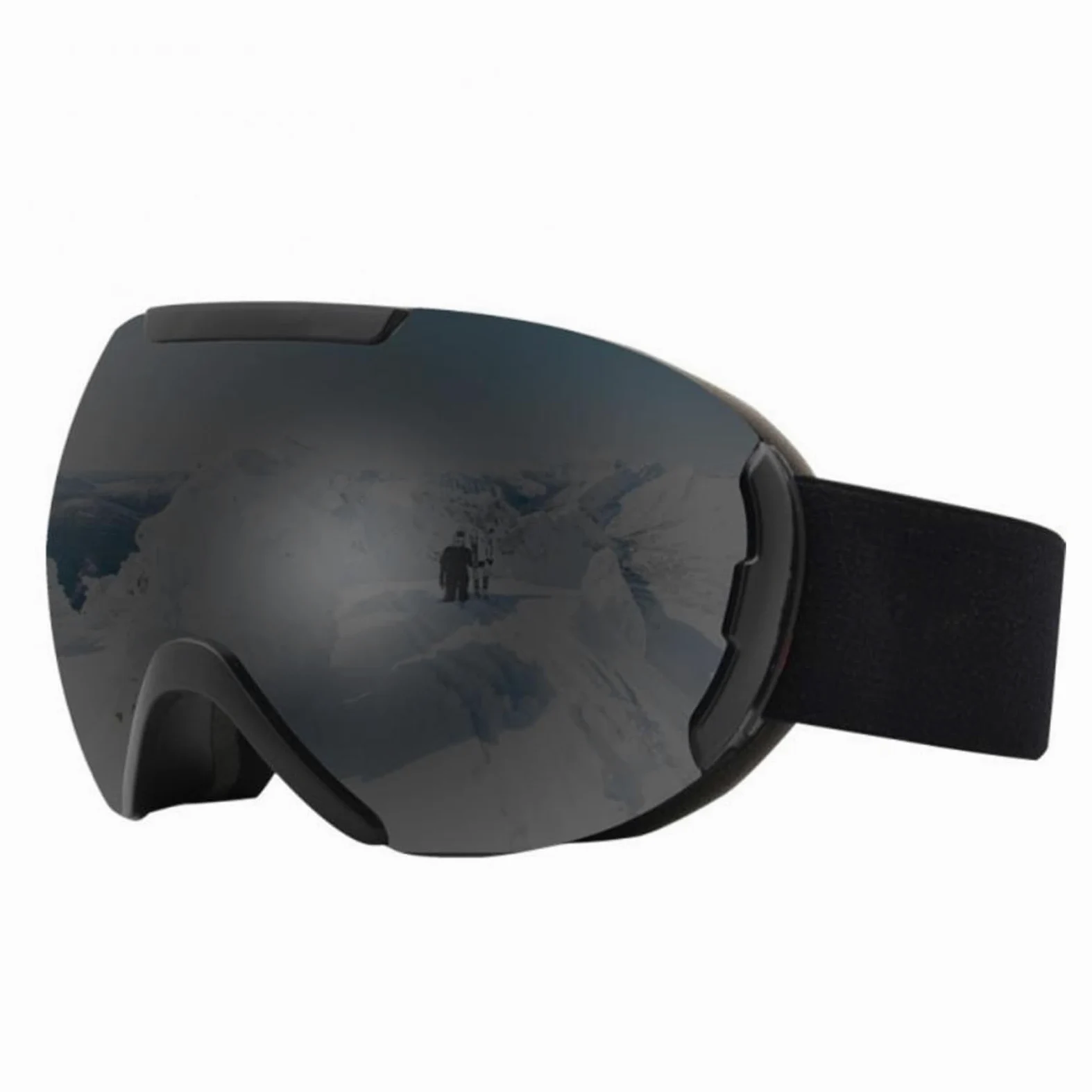 Gafas de esquí - Gafas de esquí antirradiación Gafas de esquí a Prueba de Viento - Gafas de esquí antiniebla de Doble Capa Gafas esféricas Grandes Gafas para Exteriores (Color: 01) (3)