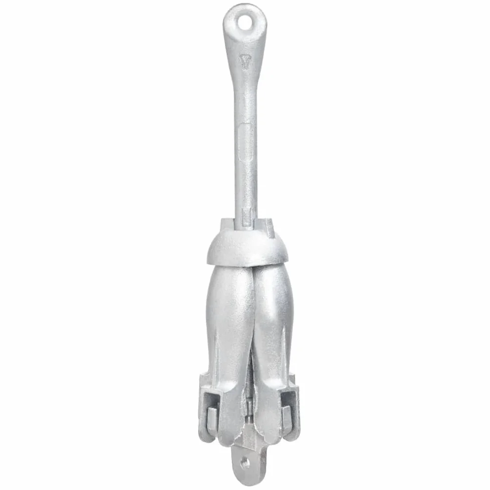 Ancla plegable (6 kg, hierro fundido galvanizado en caliente