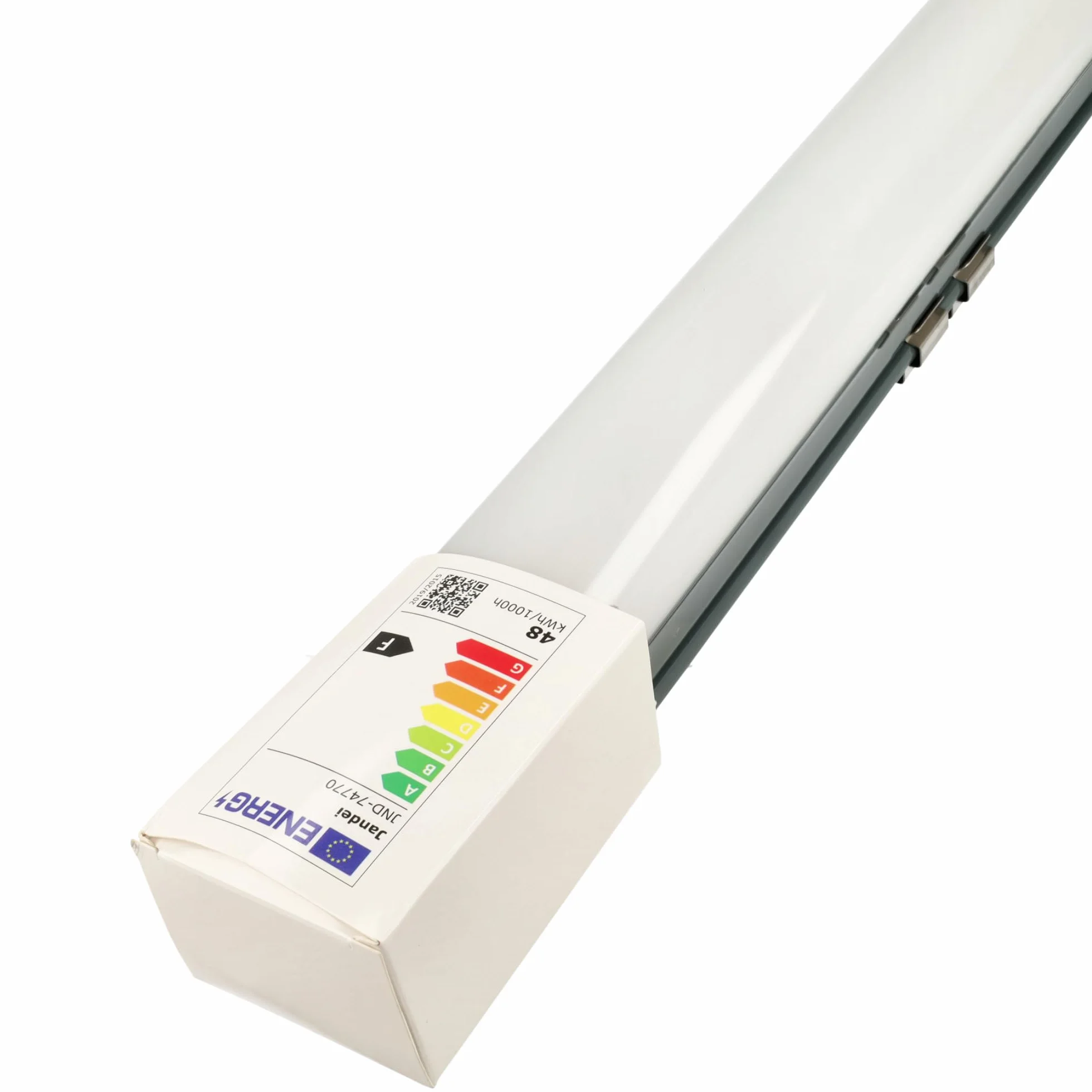 Jandei Pantalla Led Estanca 120cm 48W 4400 Lúmenes Luz Blanca Fría 6000K IP65 Conector PG11