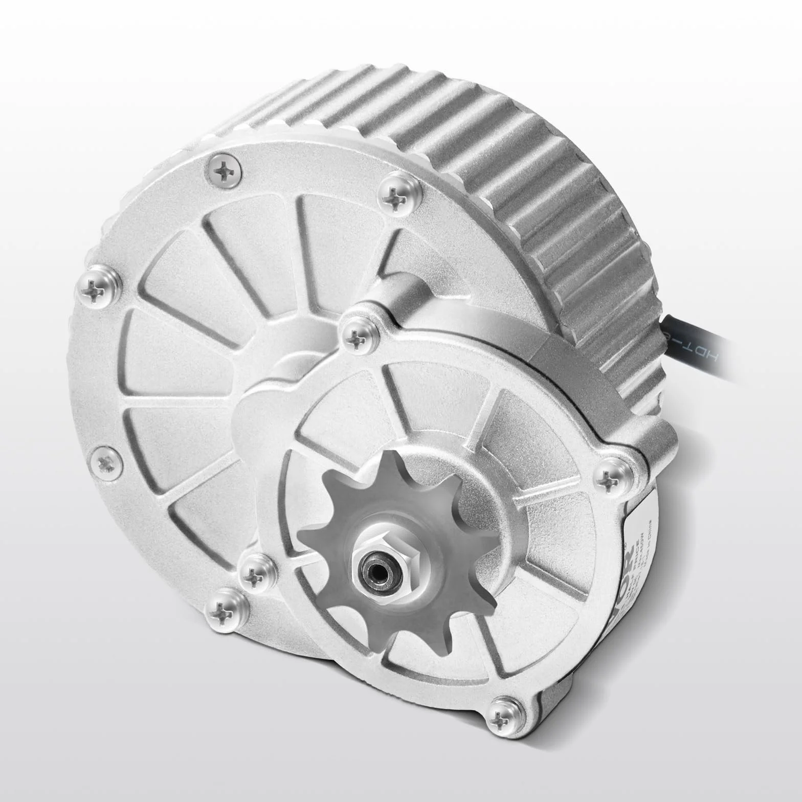 VEVOR Kit de Motor Eléctrico de CC Cepillado 450 W 36 V 3000 RPM con Controlador de Velocidad para Karts Bicicletas Eléctricas