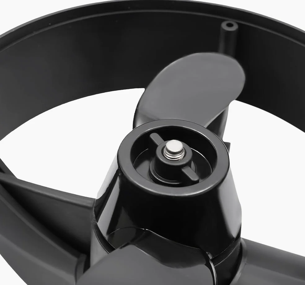 Propulsor de motor sumergible sin escobillas de 288 W impermeable – Sistema de propulsión por chorro 4-5 km/h para kayaks, botes inflables, tablas de pádel y manualidades marinas
