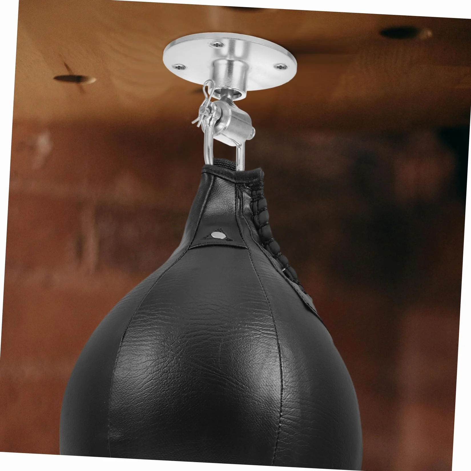Gancho Giratorio de Hierro para Bolsa de Velocidad Espacio de 50 Mm, Compatible para Entrenamiento en Casa y Gimnasio de Boxeo