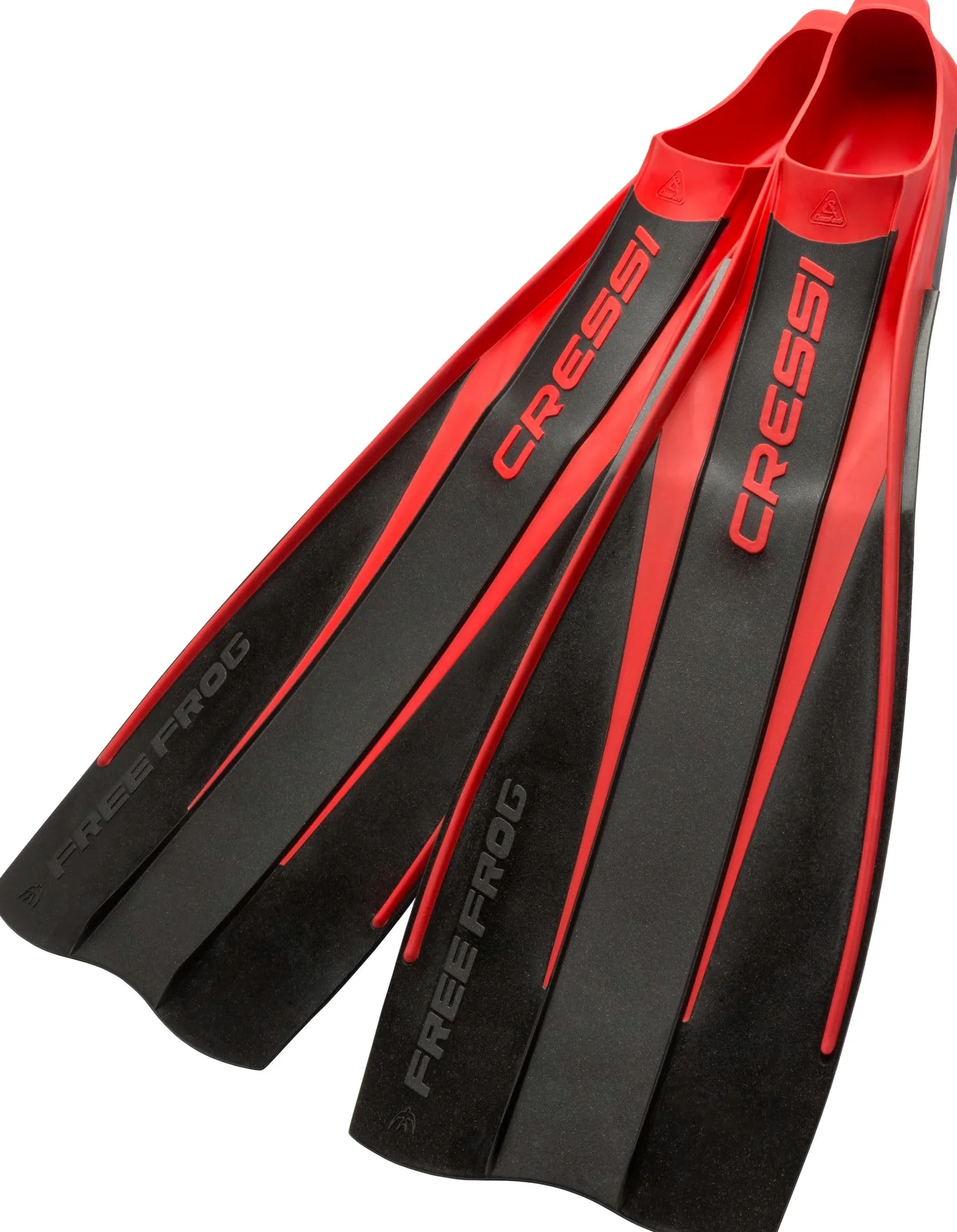 Cressi Free Frog Fins Aletas técnicas de Buceo con Pala en Eva