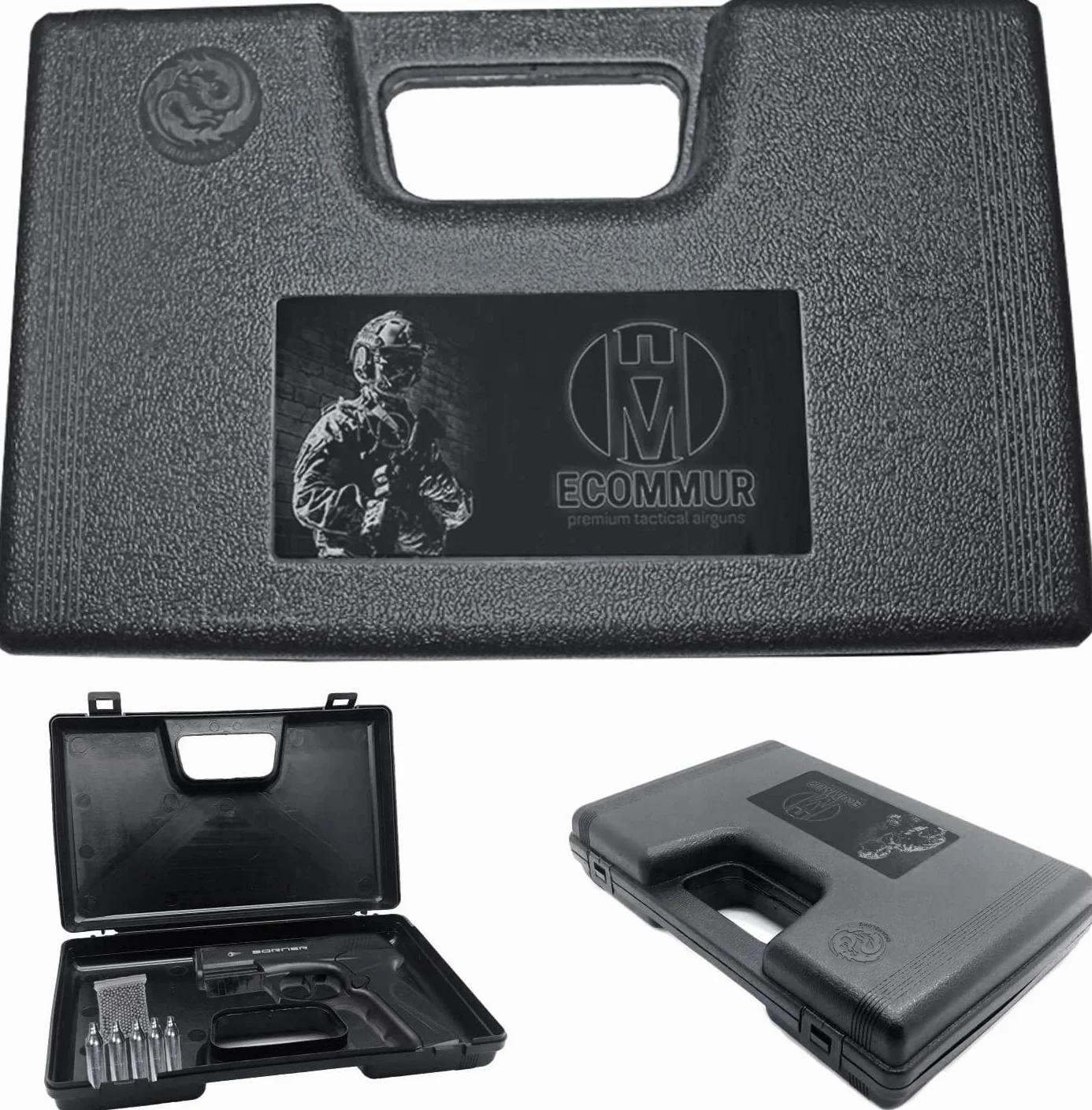 Borner C11 Pistola de Balines CO2 Calibre 4,5mm 3 Julios