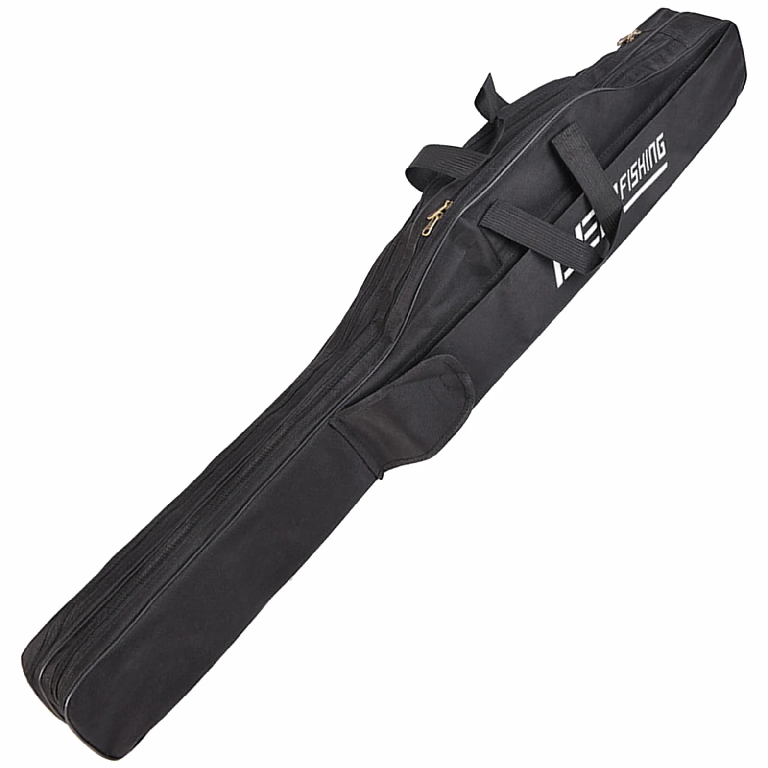 BORDEAG Caña De Pesca Portátil 150 cm, Bolsa Para Equipos y Soportes