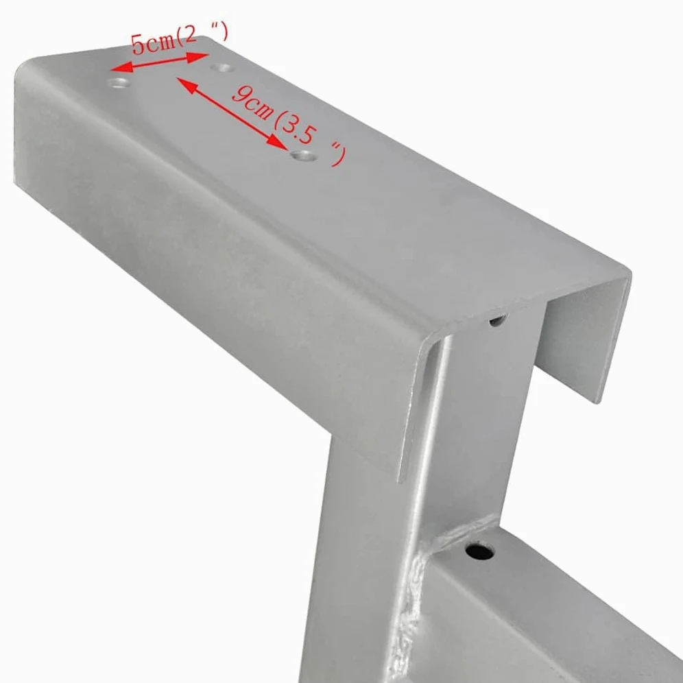 Mangloder - Soporte de cabrestante ajustable de acero galvanizado con soporte de proa, alto y fácil montaje, apto para yate, canoa, kayak, bote inflable, scooter de agua