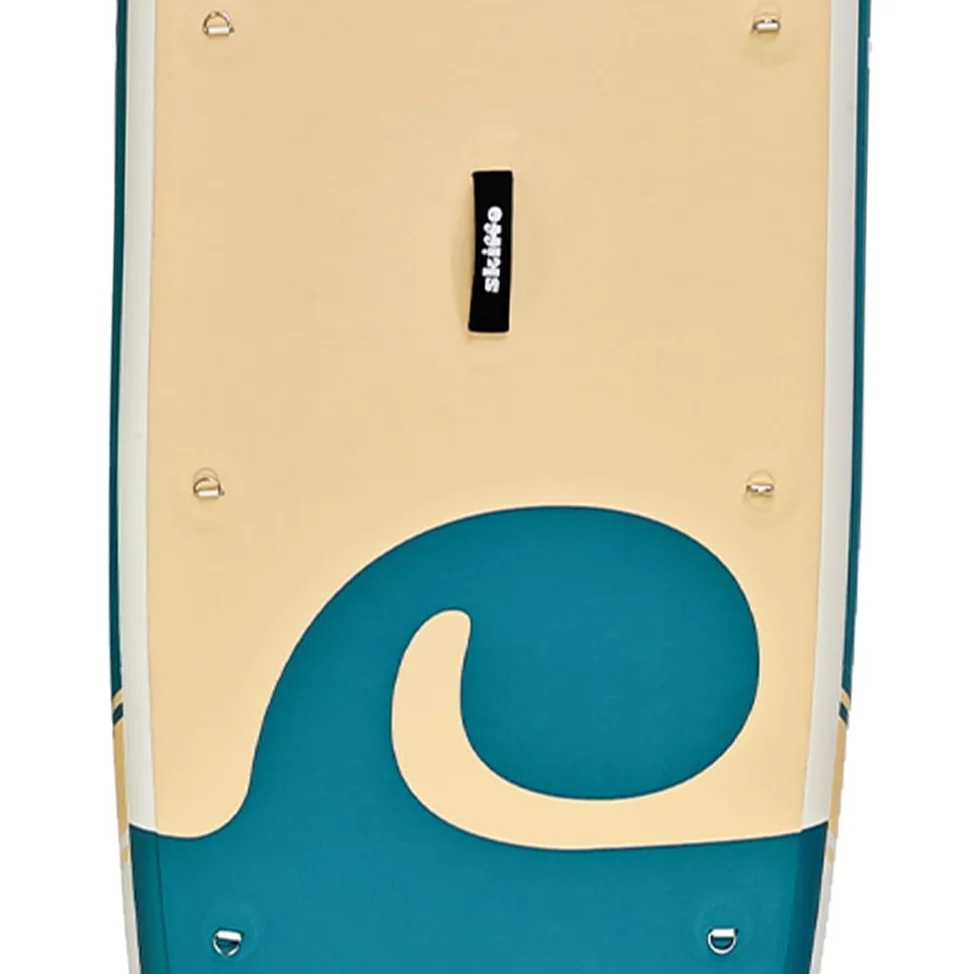 Skiffo Rivage Lagoon 11' – Sup Inflable 2 en 1 Kayak Completo – 335 x 86 x 15 cm – MAX 160 kg – Estable y versátil – Diseño único