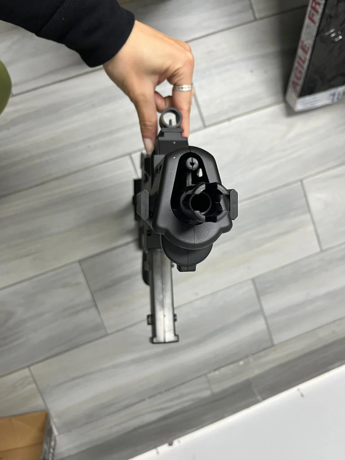 SUBFUSIL ASG DVL36 DISCOVERYLINE - Fusil de Airsoft Calibre 6mm (Arma Larga de Aire Suave de Bolas de plástico o PVC). Sistema: ELÉCTRICO, 0.1 Julio