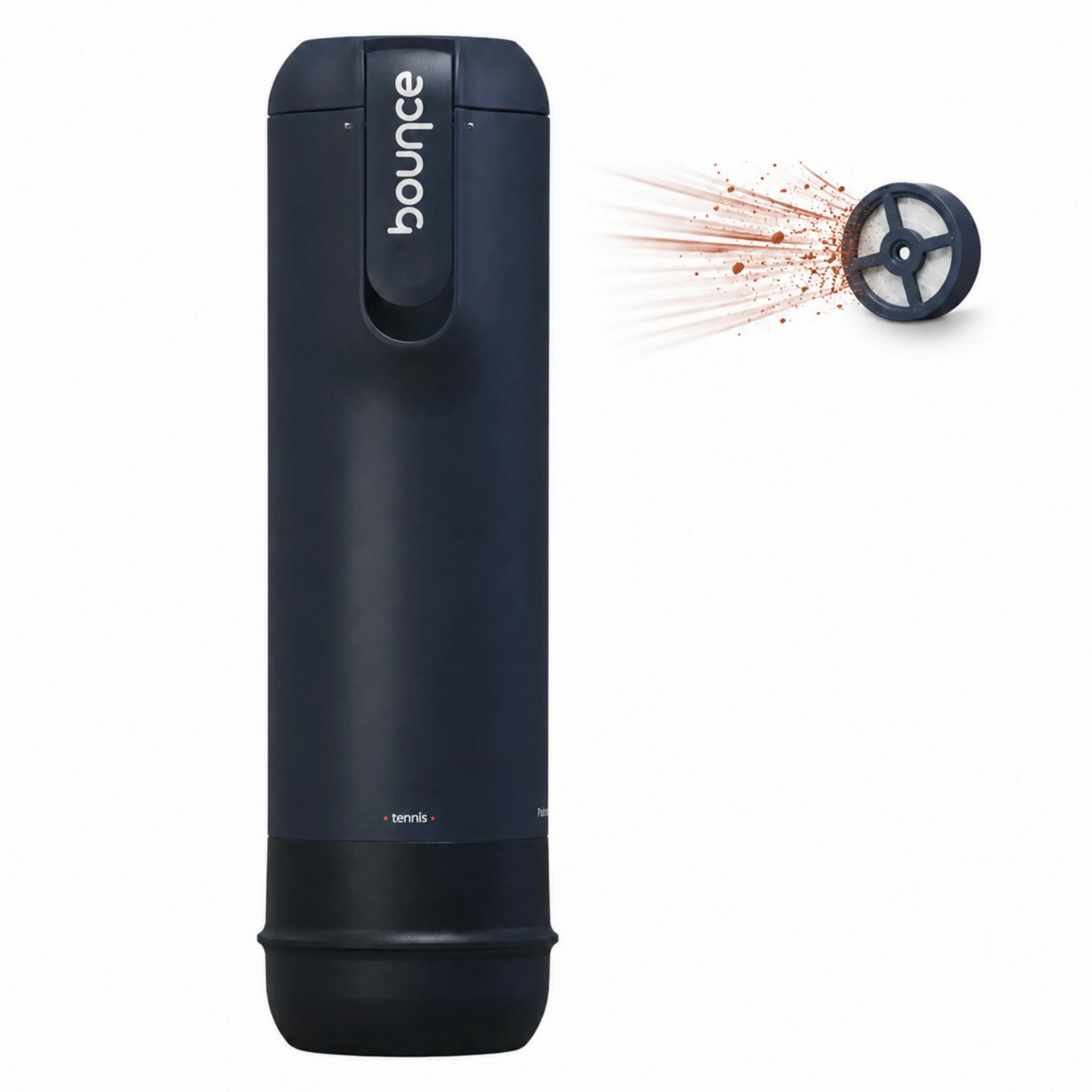 Bounce Tube FilterTech - Presurizador de Pelotas de Tenis | Vida Útil x3 – Estanqueidad Reforzada 3 Semanas – Bomba Integrada Patentada – Made in France
