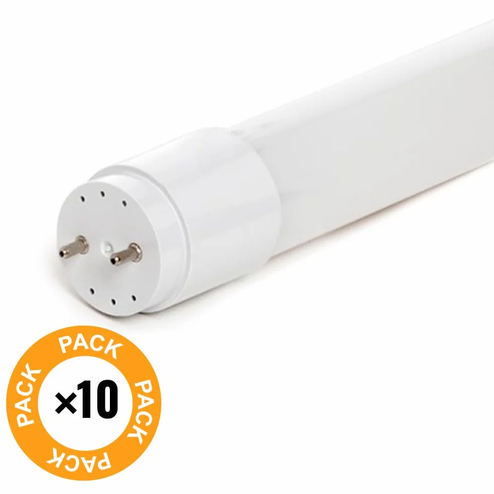 Greenice Pack 10 Tubos LED T8 18W 2520Lm 6000K 120Cm