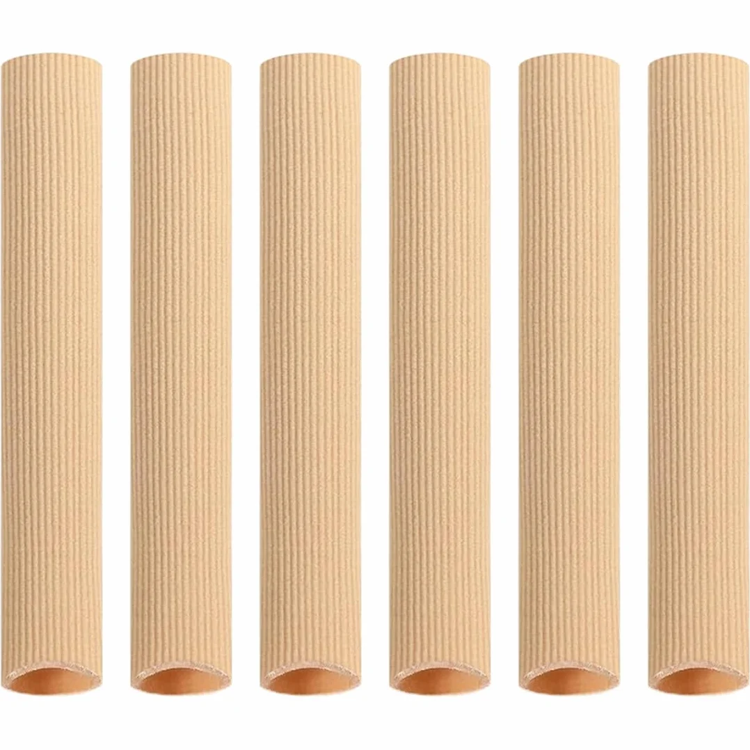 Tubos Protectores de Silicona Cortables para Dedos, Almohadillas de Gel para Callos, Tamaño M 15 cm