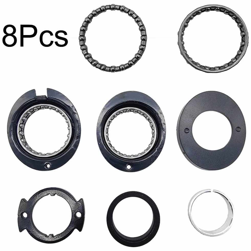Kit de rodamientos de dirección de mantenimiento de scooter eléctrico, 8 piezas, compatible con M365, PRO y Pro2