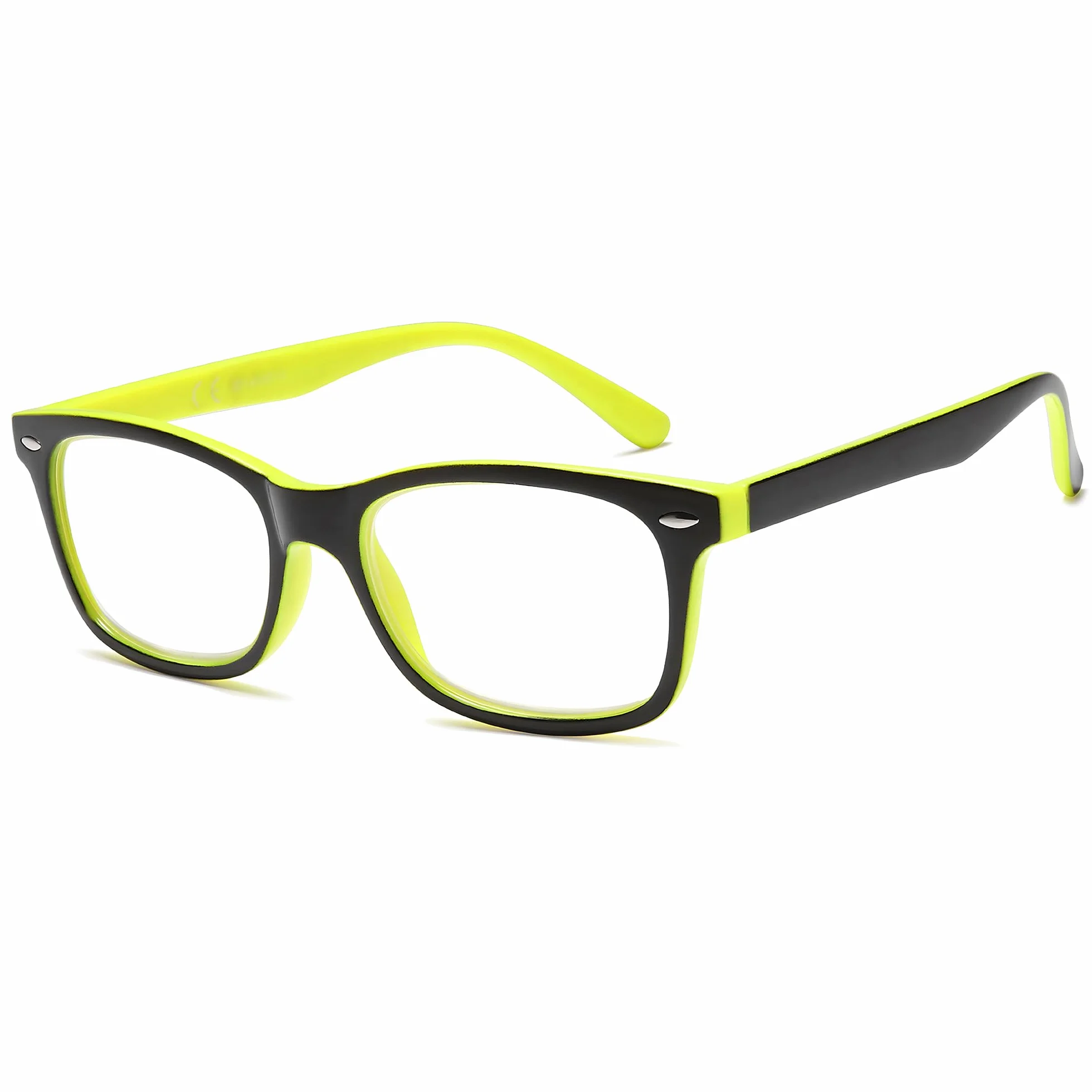 NEW VISION Gafas Presbicia Hombre Estilo Clásico Protección UV400 Gafas De Lectura NV056 +2.50 Amarillo Marcos Ligeros