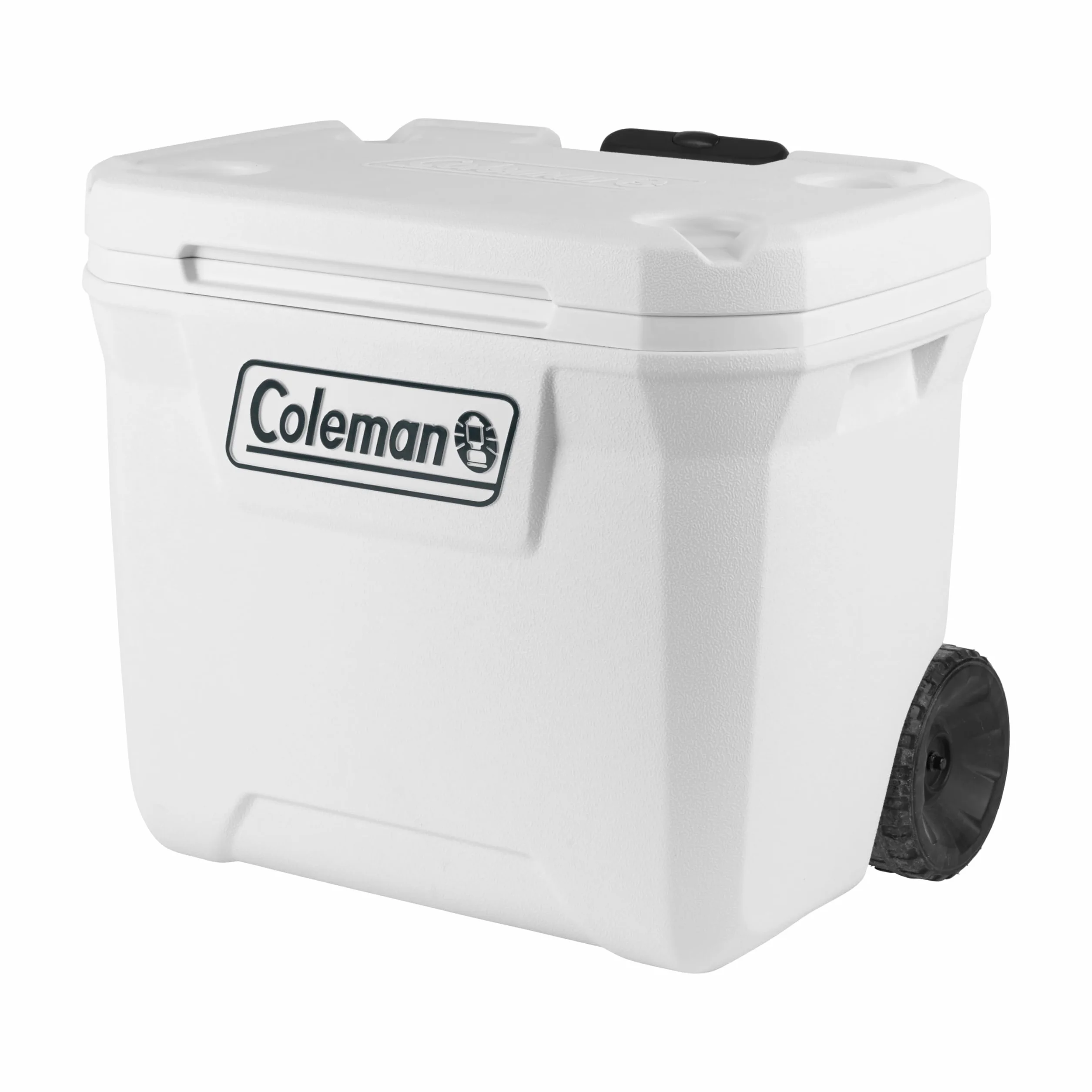 Coleman Nevera con Ruedas Marine Xtreme 50QT | 47L Caja de Hielo de Alto Rendimiento | Aislamiento Completo de Espuma de PU | se Mantiene Fresco Durante 4 días | termica portátil con protección UV
