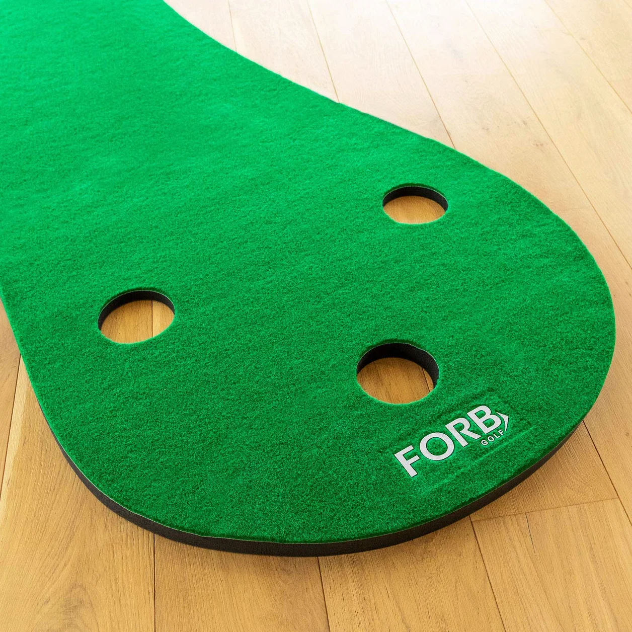 FORB Alfombra de Putting de Golf para Entrenamiento │ Tapete de Practica en Casa Entrena en el Campo o en tu Hogar │3m o 3,7m