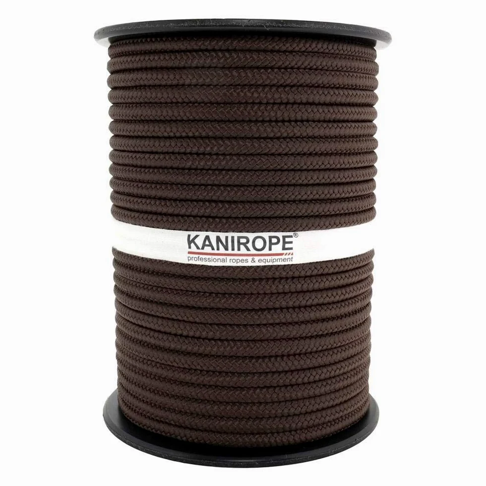 PP cuerda cuerda de polipropileno (SH 10 mm 100 m Color Marrón (0124) trenzado