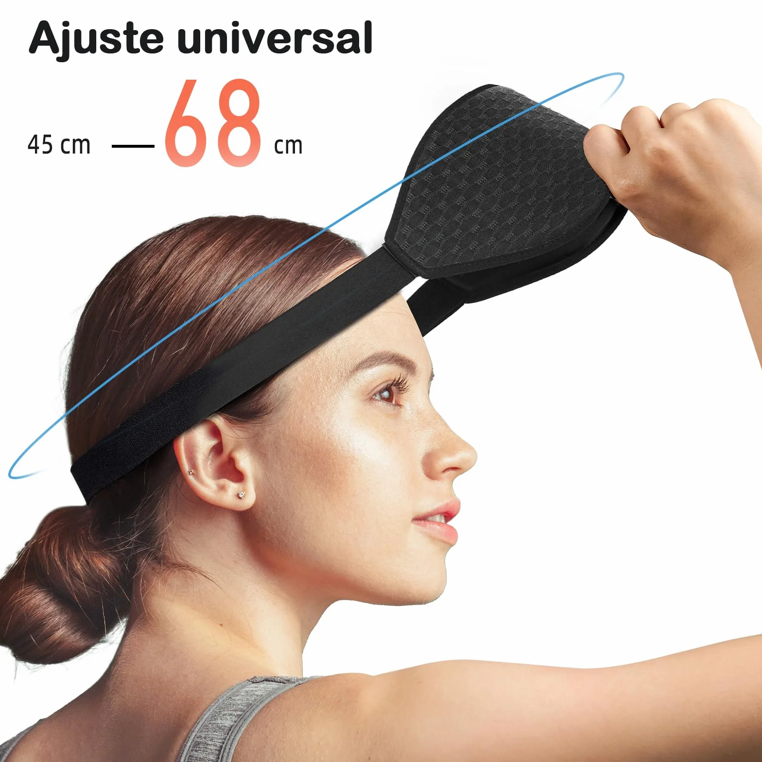 INNELO Máscara de Dormir 3D Antifaz Bloqueo de Luz 100% para Viajes, Negro