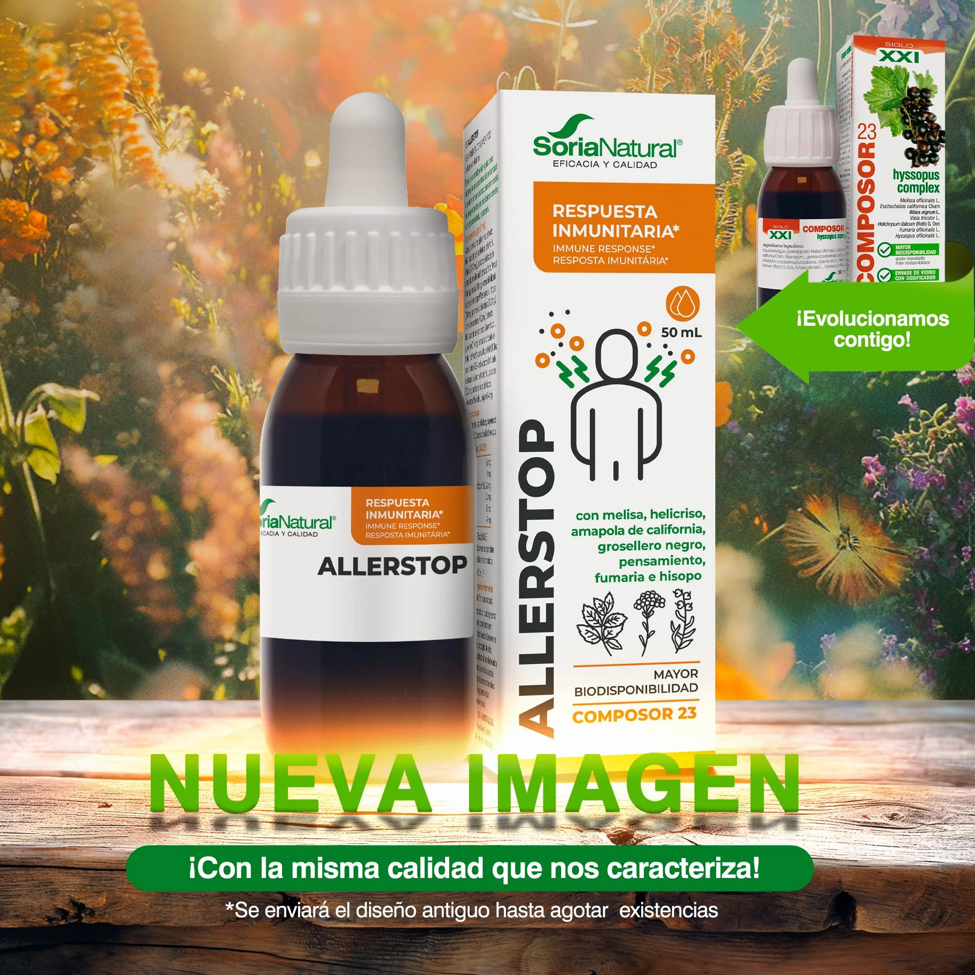 Soria Natural Composor 23 Allerstop 50ml Działanie Antyalergiczne i Antyhistaminowe