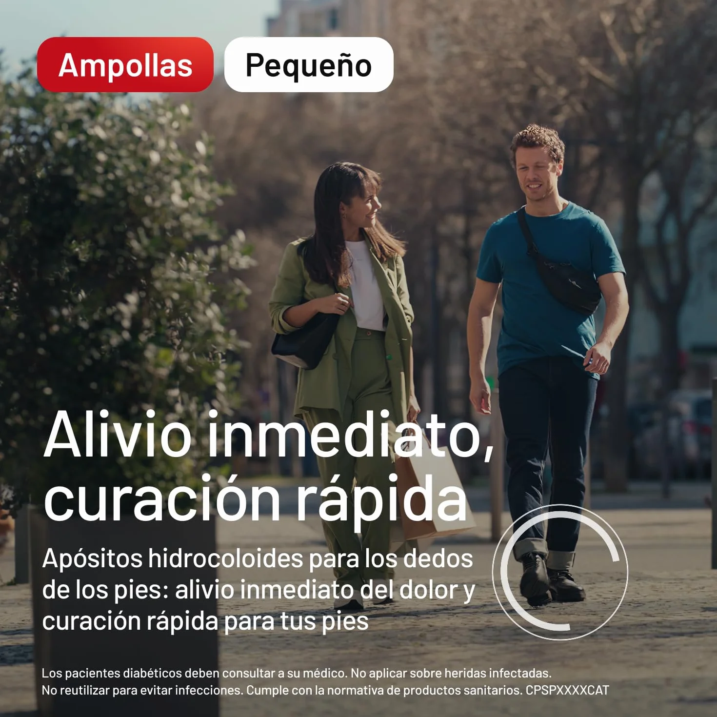 COMPEED Ampollas Pequeñas Apósitos Hidrocoloides Pack 6 uds.