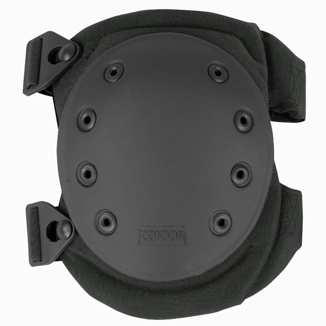 Condor KP2-002 - Rodilleras (2 Unidades), Color Negro