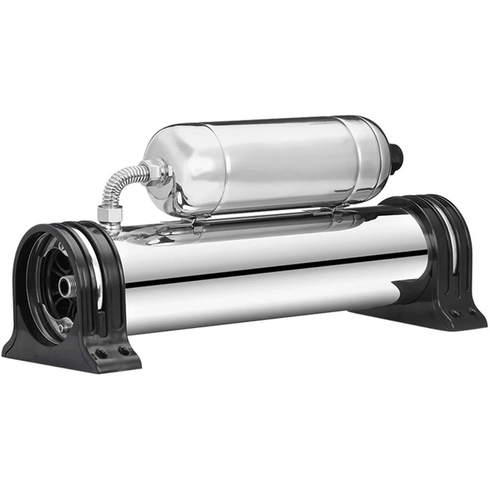 Purificador de agua doméstico Lifesense 800 litros con filtro acero inoxidable y ultrafiltración central for del grifo en el sabor del agua. Fácil instalación