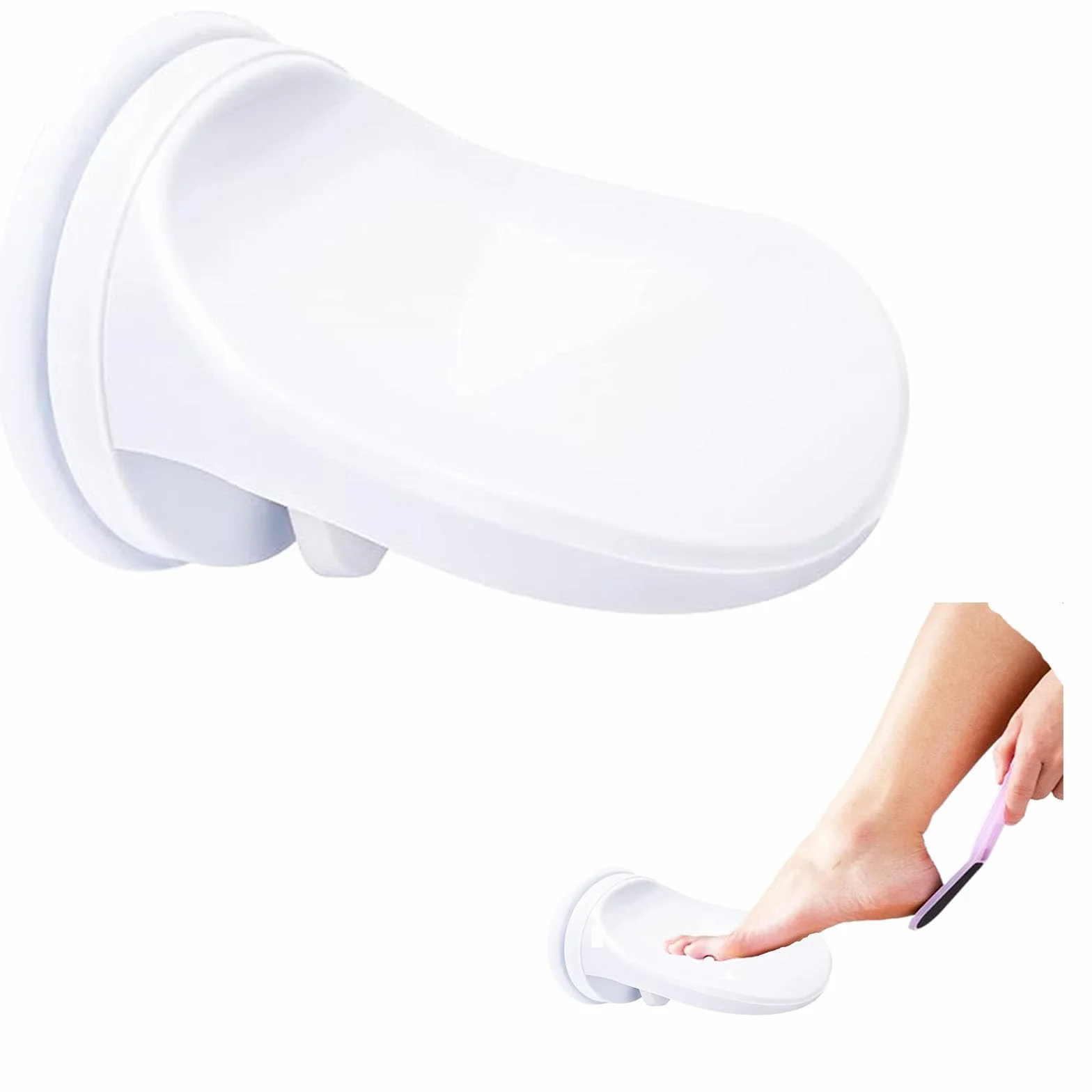 Reposapiés de Ducha para Afeitarse las Piernas con Ventosa