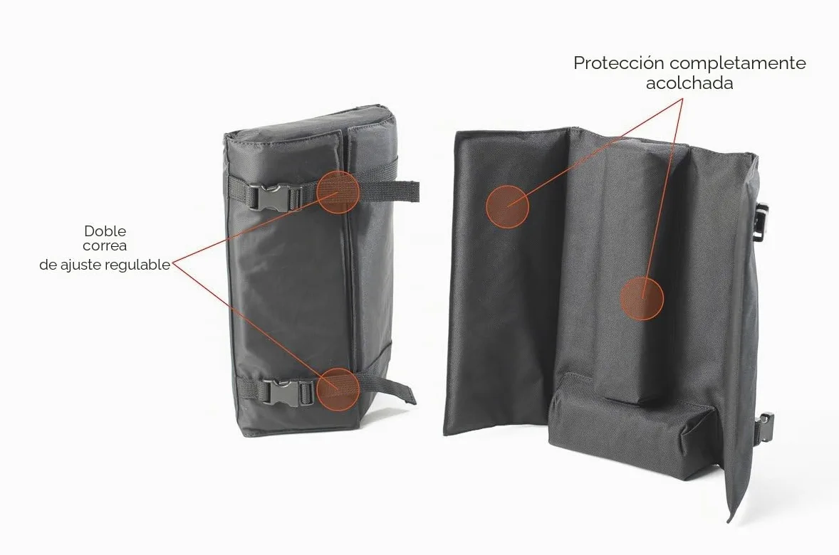 Funda de Transporte para BTT MTBag Original New de Buds-Sports Sin Desmontar la Rueda Trasera - en Unos Segundos tu Bici Está Protegida - Ideal para Transportar tu Bici, en Coche/Autobús
