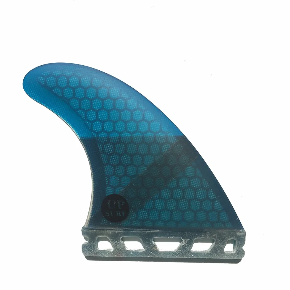 UPSURF Tabla de Surf Quad Future Aletas Fibra de Vidrio Cuatro Aletas Thruster Set Tener Panal