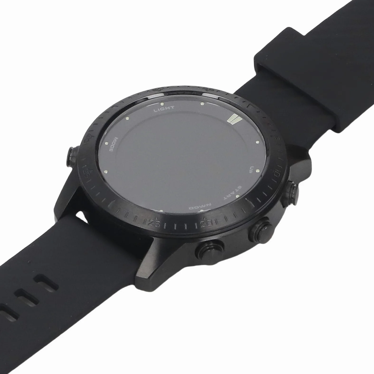 Reloj Informático de Buceo Profesional Batería de Larga Duración para Gestión del Estado Físico Aleación de Titanio Negro